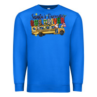 True Royal santas favorite bus driver Premium Sweatshirt - texasbilliewilder