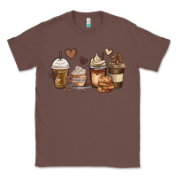 Chestnut melanin afro coffee cups Classic Tee - MaliasSmallBusiness