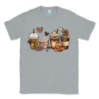 Heather Grey melanin afro coffee cups Classic Tee - MaliasSmallBusiness