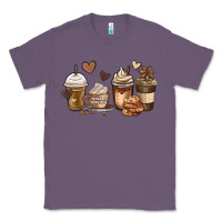 Lavender melanin afro coffee cups Classic Tee - MaliasSmallBusiness