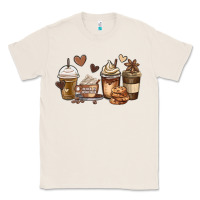 Natural melanin afro coffee cups Classic Tee - MaliasSmallBusiness