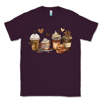 Plum melanin afro coffee cups Classic Tee - MaliasSmallBusiness