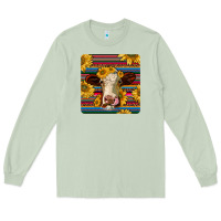 Matcha serape hereford coaster Long Sleeve Tee - JahusDesignShop