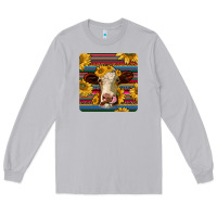 Moon Dust serape hereford coaster Long Sleeve Tee - JahusDesignShop