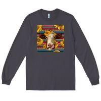 Smoke serape hereford coaster Long Sleeve Tee - JahusDesignShop