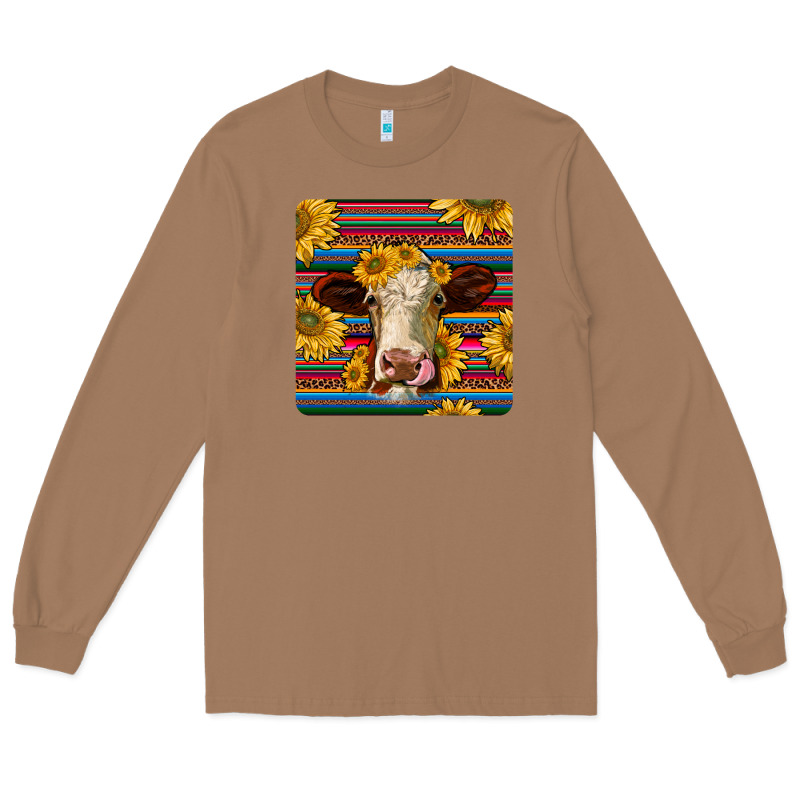 Serape Hereford Coaster Long Sleeve Tee by JahusDesignShop | Teevron