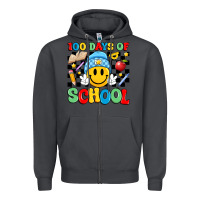 Smoke 100 days of school Zipper Hoodie - Artiststas