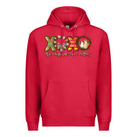 Cardinal Xoxo the original love letters Easter Day Premium Hoodie - HowdyJamesFarm