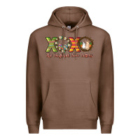 Chestnut Xoxo the original love letters Easter Day Premium Hoodie - HowdyJamesFarm