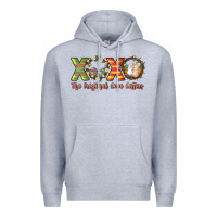 Heather Grey Xoxo the original love letters Easter Day Premium Hoodie - HowdyJamesFarm