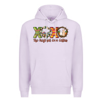 Lilac Xoxo the original love letters Easter Day Premium Hoodie - HowdyJamesFarm