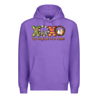 Purple Xoxo the original love letters Easter Day Premium Hoodie - HowdyJamesFarm