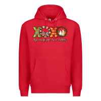 Red Xoxo the original love letters Easter Day Premium Hoodie - HowdyJamesFarm