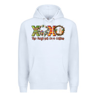 White Xoxo the original love letters Easter Day Premium Hoodie - HowdyJamesFarm