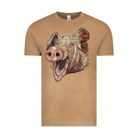Vintage Camel american yorkshire pig face Vintage Tee - LillyAllenDesigns