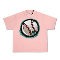 Salmon glitter baseball Urban Heavy Tee - Jasminsmagicworld