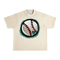 Sandshell glitter baseball Urban Heavy Tee - Jasminsmagicworld
