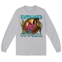 Moon Dust untamed cowgirl Long Sleeve Tee - NancyCooperArtShop