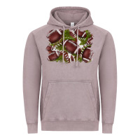 Vintage Zinc football background Vintage Hoodie - BarkalooDesign