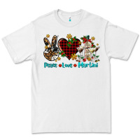 White peace love martini Premium Tee - AdoDesignShop