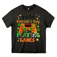 Asphalt P is Patrick's Day playing games Heavy Core Tee - Neo Western