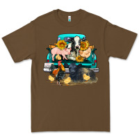 Cacao farm truck farm animals Premium Tee - FaDigitalArtStudio