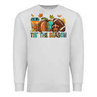 Dove Grey Tis' the season Fall Premium Sweatshirt - NancyCooperArtShop