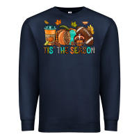 Navy Tis' the season Fall Premium Sweatshirt - NancyCooperArtShop