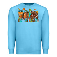 Ocean Blue Tis' the season Fall Premium Sweatshirt - NancyCooperArtShop