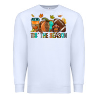 White Tis' the season Fall Premium Sweatshirt - NancyCooperArtShop