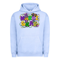 Pigment Grape Ice mardi gras Urban Hoodie - FaDigitalArtStudio