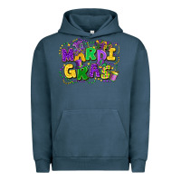 Pigment Midnight Navy mardi gras Urban Hoodie - FaDigitalArtStudio