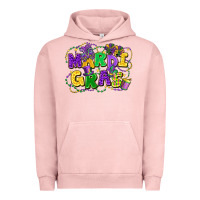 Pigment Salmon mardi gras Urban Hoodie - FaDigitalArtStudio