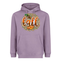 Lavender Fall with Background Heavyweight Hoodie - texasbilliewilder
