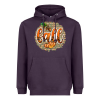Plum Fall with Background Heavyweight Hoodie - texasbilliewilder