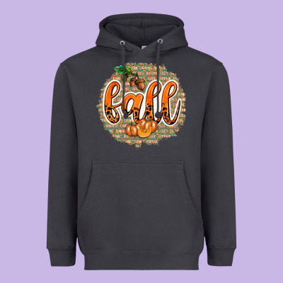 Fall With Background Heavyweight Hoodie Designed By Texasbilliewilder