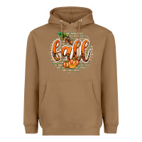 Toasted Coconut Fall with Background Heavyweight Hoodie - texasbilliewilder