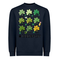 Navy teacher st.patrick's Heavyweight Sweatshirt - MaliasSmallBusiness