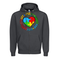 Smoke autism awareness puzzle heart love understand advo Zipper Hoodie - Artiststas