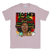 Lilac black woman teacher Classic Tee - MaliasSmallBusiness