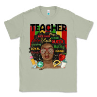 Matcha black woman teacher Classic Tee - MaliasSmallBusiness