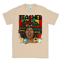 Mushroom black woman teacher Classic Tee - MaliasSmallBusiness