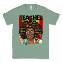 Black Woman Teacher Classic Tee | Teevron