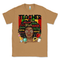 Toasted Coconut black woman teacher Classic Tee - MaliasSmallBusiness