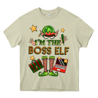 Mossy im the boss elf Heavy Core Tee - FaDigitalArtStudio