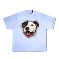 Grape Ice pittbull gray glitter Urban Heavy Tee - Jasminsmagicworld