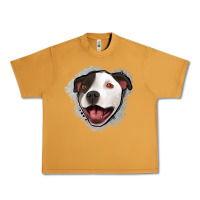Peanut Butter pittbull gray glitter Urban Heavy Tee - Jasminsmagicworld