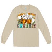 Mushroom western cheers with ghosts Long Sleeve Tee - NancyCooperArtShop