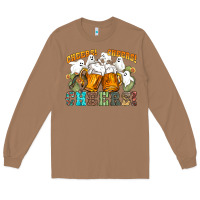 Toasted Coconut western cheers with ghosts Long Sleeve Tee - NancyCooperArtShop