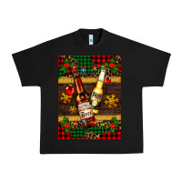 Black snow and beer bottles Urban Heavy Tee - AdoDesignShop